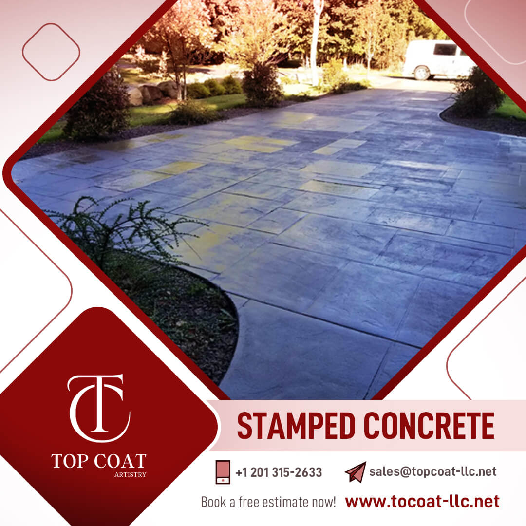 Stamped concrete, residential concrete contractors NJ, commercial concrete NJ, Fair Lawn concrete contractors, Driveway paving Toms River, NJ concrete services, Concrete Works NJ reviews, stamped concrete colors, best mix design for concrete, ashlar slate pattern, cobblestone pattern, wood plank concrete, flagstone concrete, brick pattern concrete, concrete maintenance tips, antiquing stain concrete, tinted sealer concrete, stamped concrete longevity, concrete installation NJ, crack repair concrete, concrete staining, UV resistance concrete, heavy load concrete, cool tones concrete, earth tones concrete, cost-effective concrete, low maintenance concrete, resealing concrete, decorative concrete NJ, high-traffic concrete, outdoor concrete colors, best finish concrete, acrylic sealer concrete, best wall colors for concrete, gray concrete floors, blue concrete tones, green concrete tones, maroon concrete tones, brown concrete tones, tan concrete tones, beige concrete tones, professional concrete installation, concrete contractor reviews, NJ driveway services, concrete pattern designs, decorative finishes concrete, top concrete services NJ.